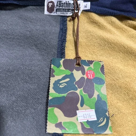 BAPE Mix Camo Shark Hoodie